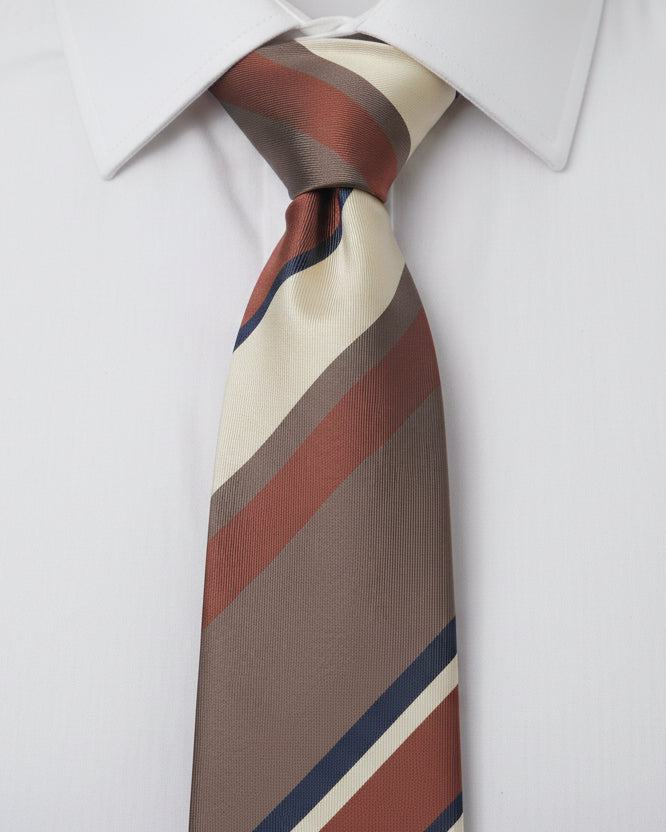 The Bronze Regimental tie