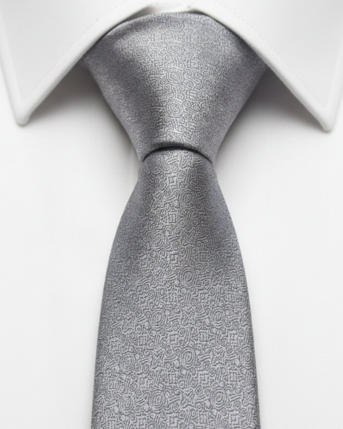 The Silver Scroll Tie