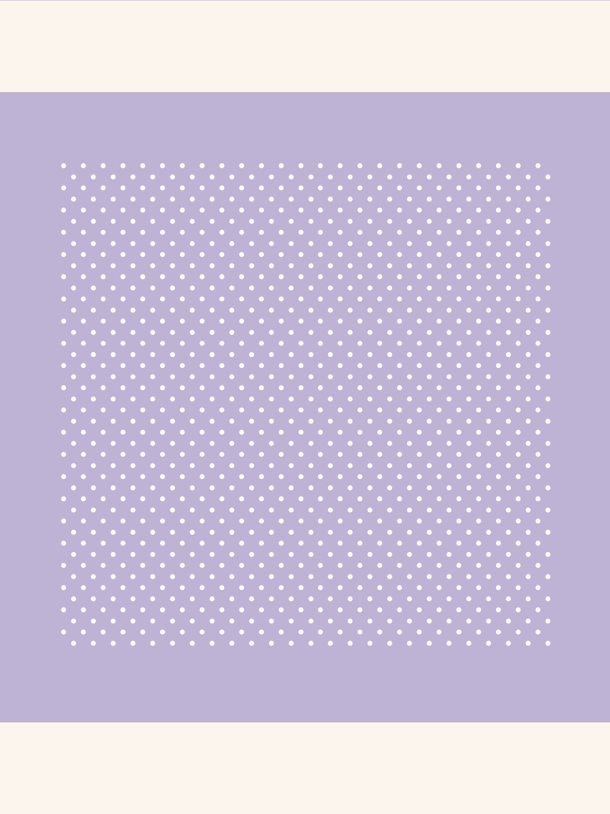Lavender Polka Silk Pocket Square