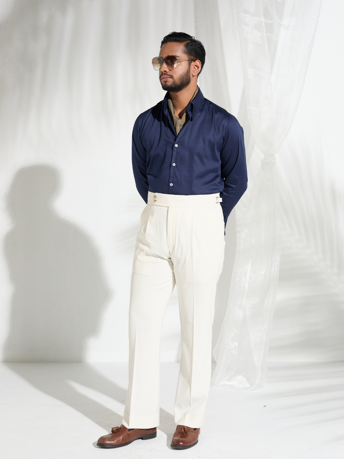 Off-White Boot Cut Trouser
