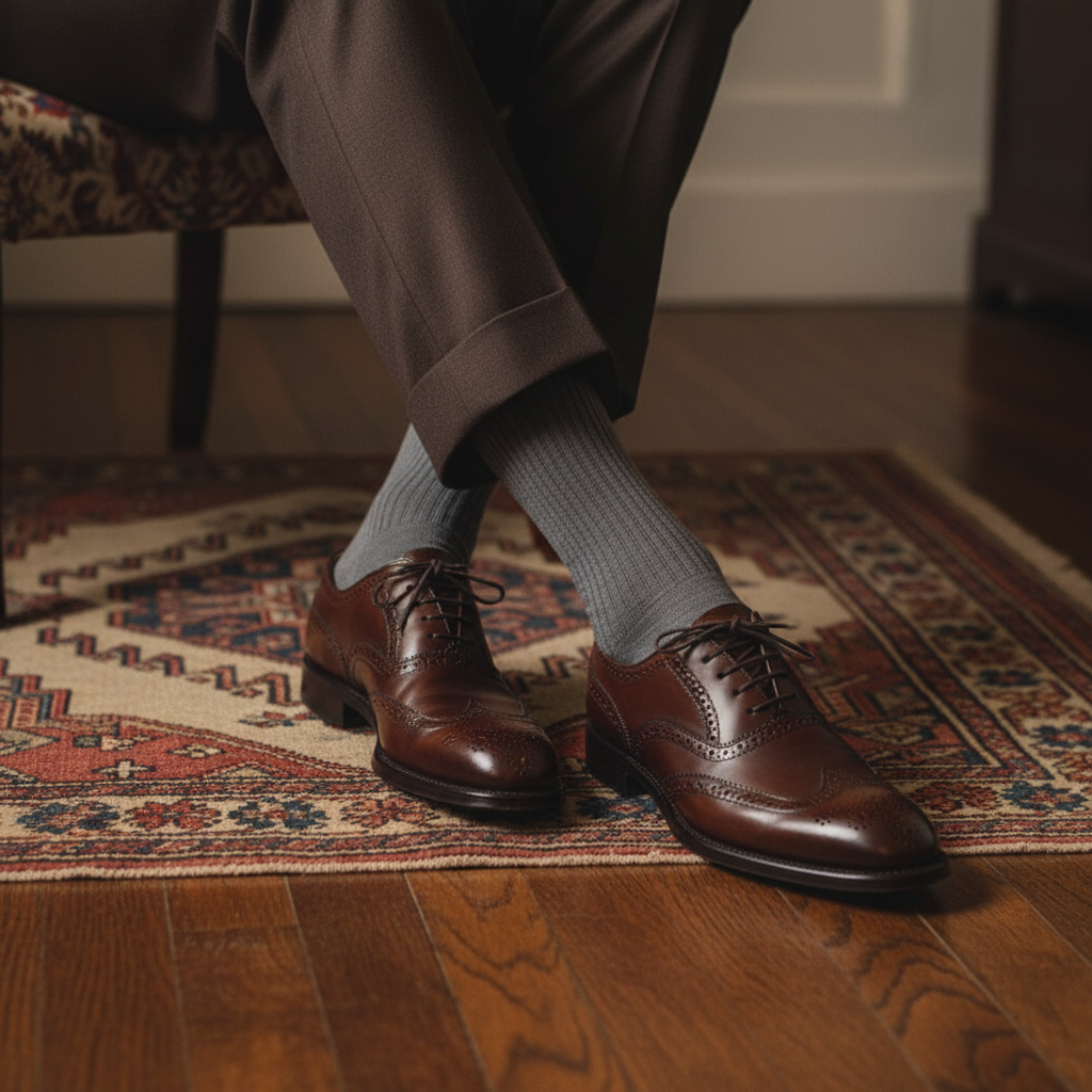 Silver Grey Socks