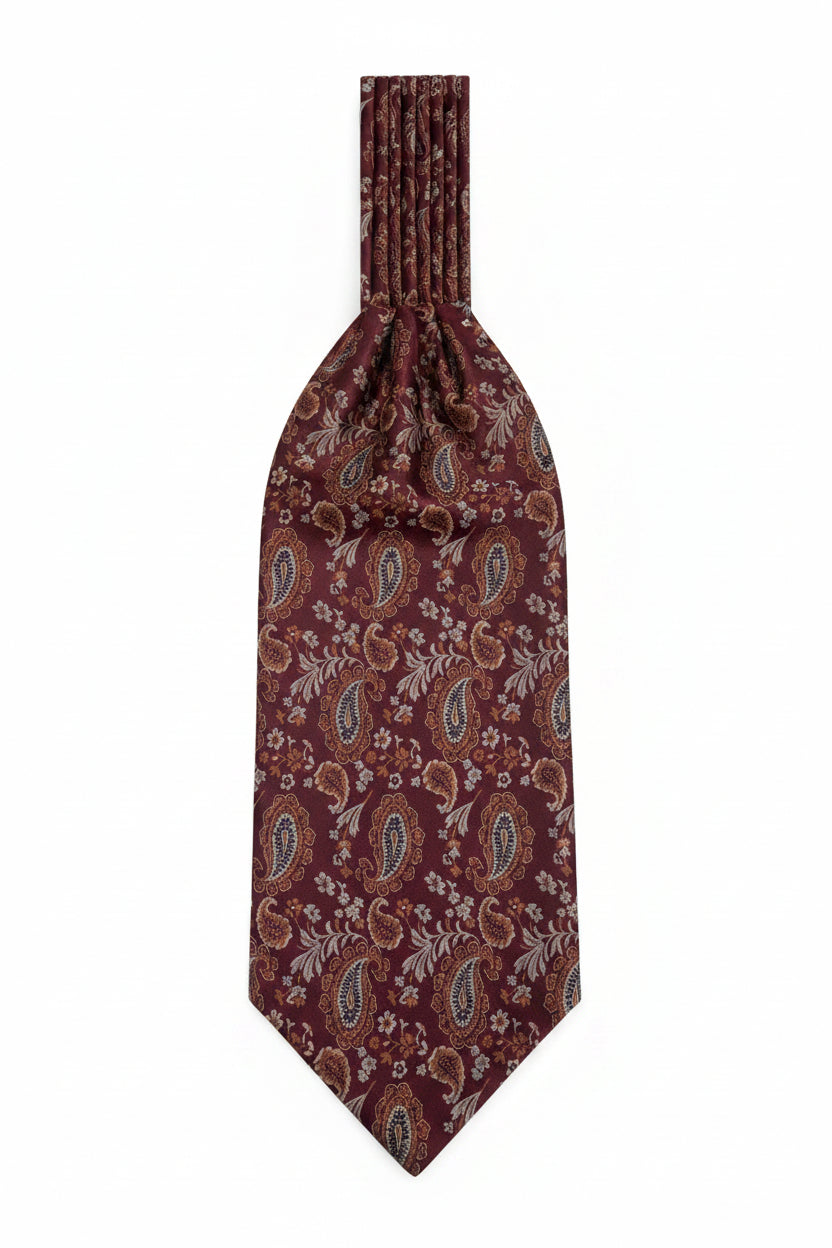 Rust Paisley Ascot