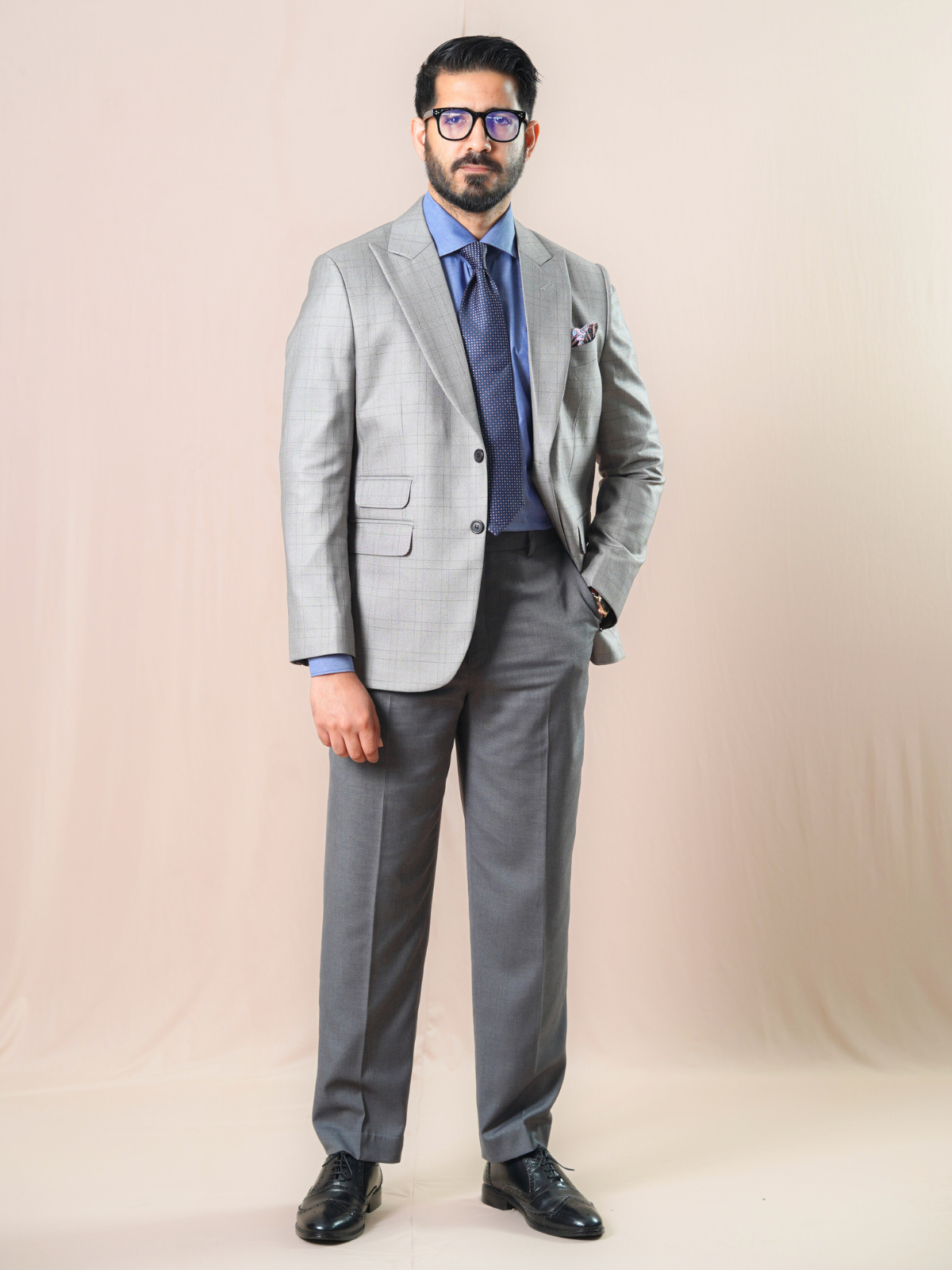 Ash Belt Loop Formal Trouser