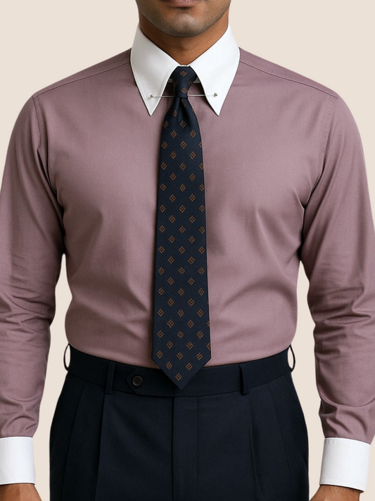 Winchester Mauve Formal Shirt