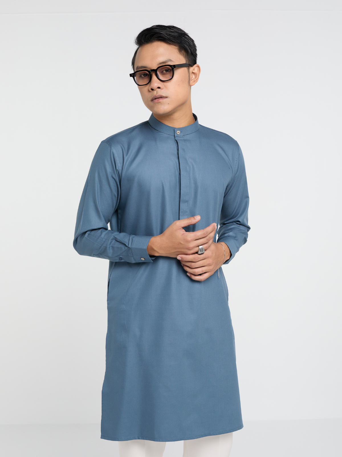 Teal Single Kurta