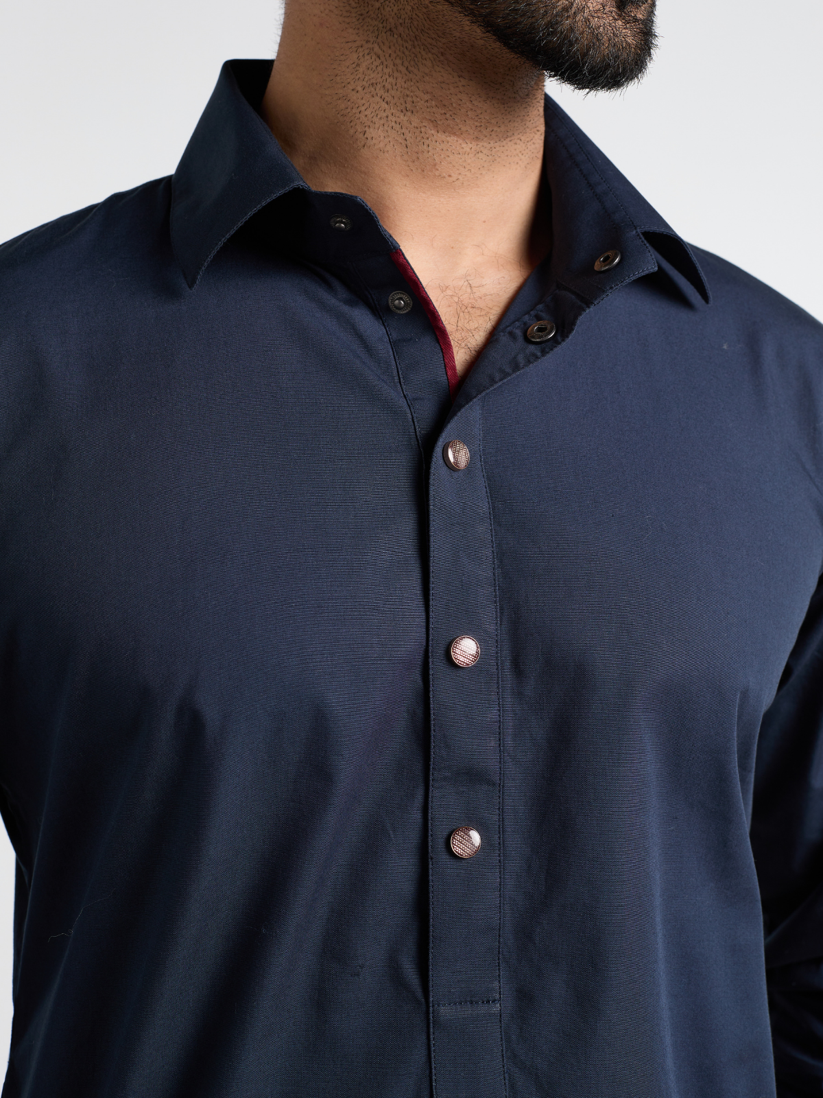 Navy Modern Kabli Suit