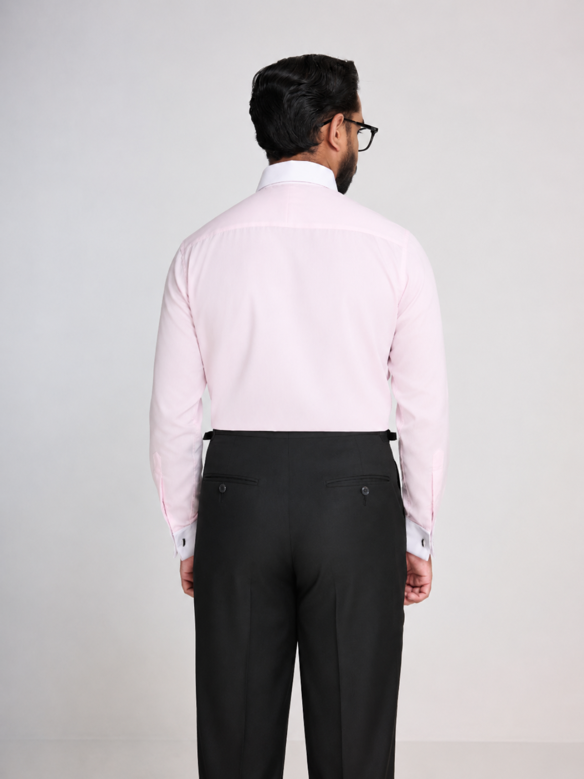 Pink Textured Winchester Shirt – French Cuff
