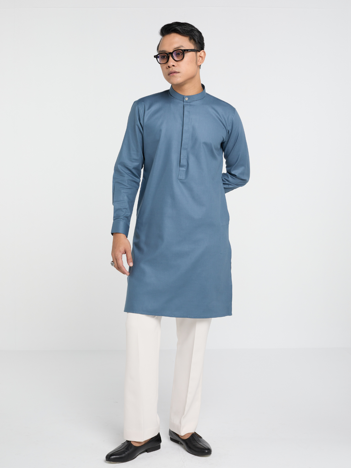 Teal Single Kurta