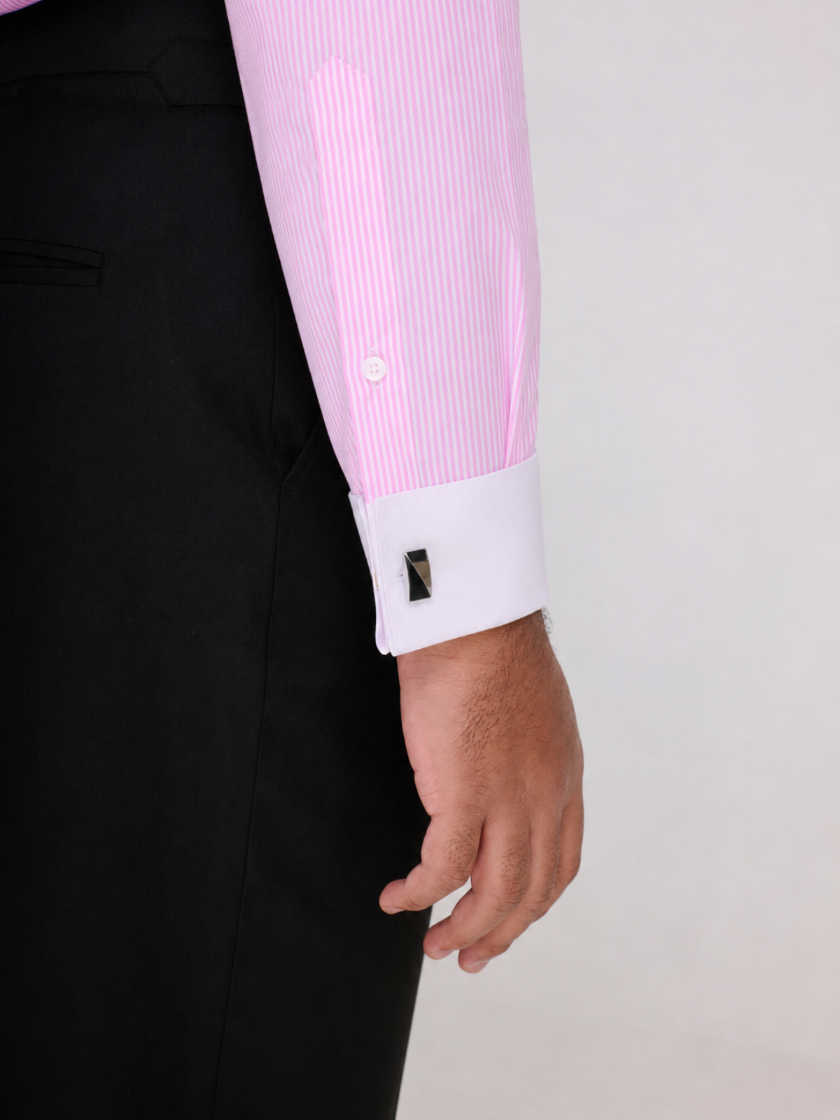 Pink Stripe Winchester Shirt – French Cuff