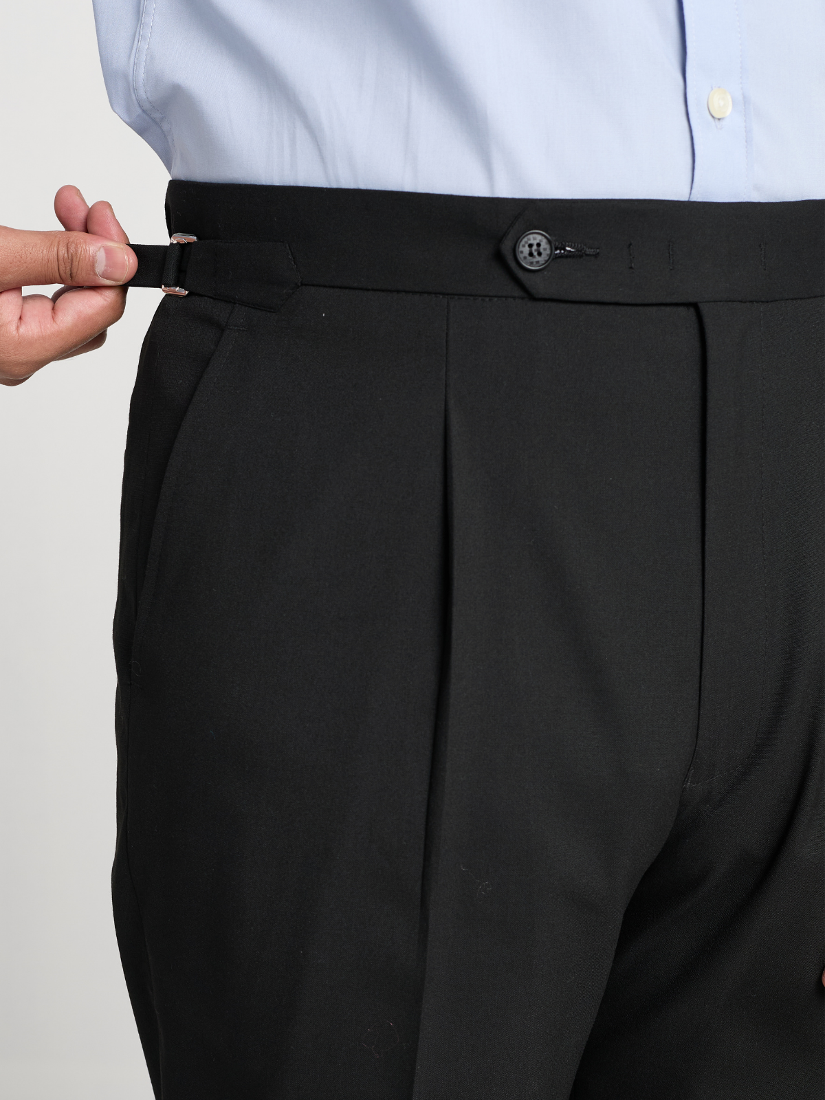 Jet Black Formal Trouser