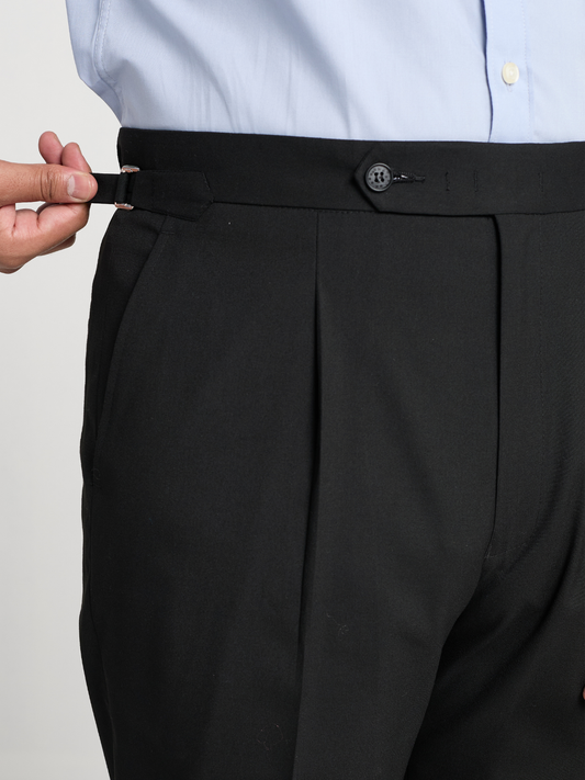 Jet Black Formal Trouser