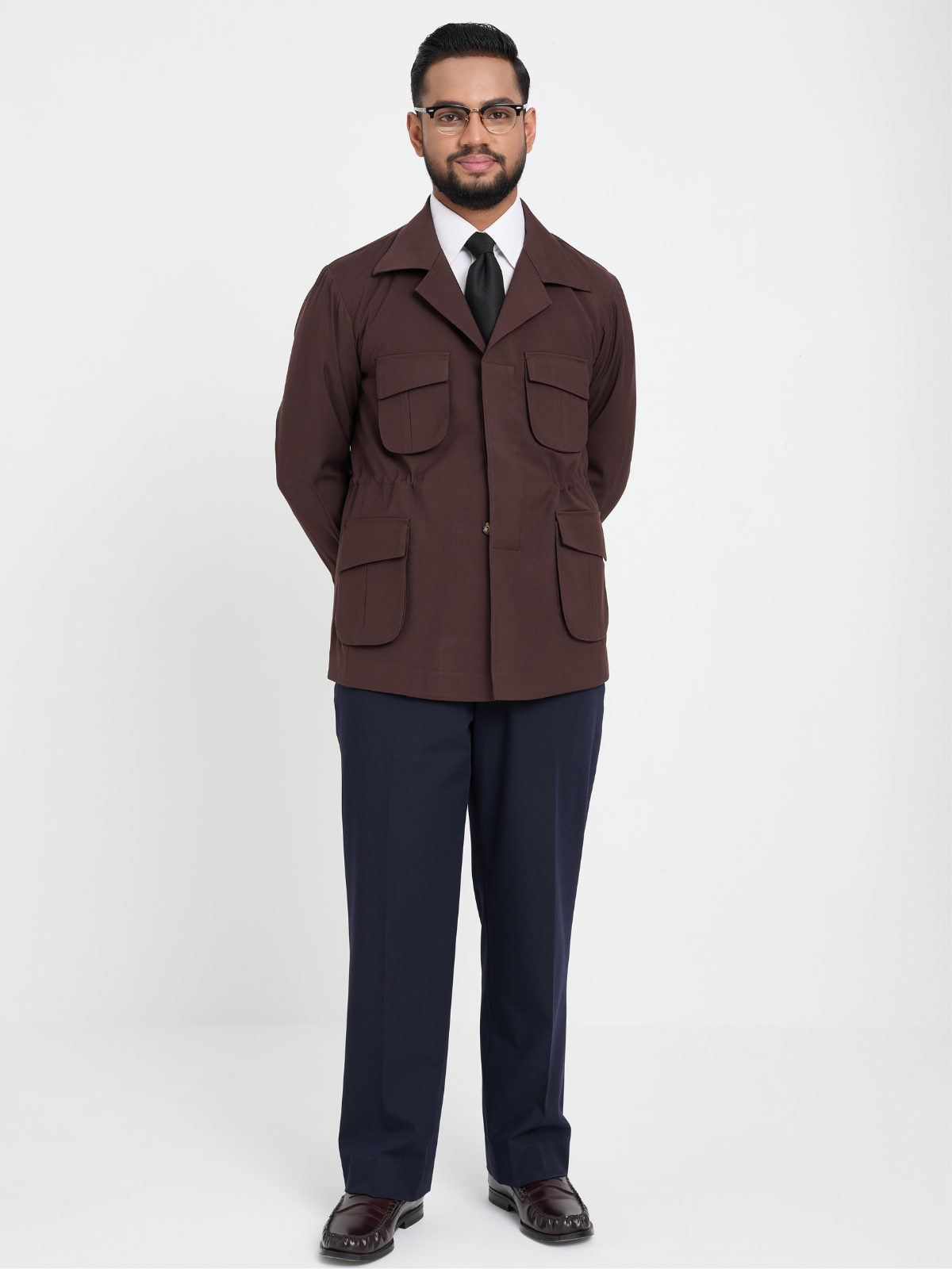 Dark Chocolate BrownJungle Jacket