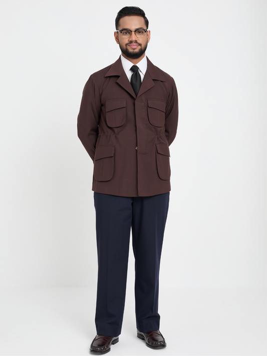 Dark Chocolate BrownJungle Jacket