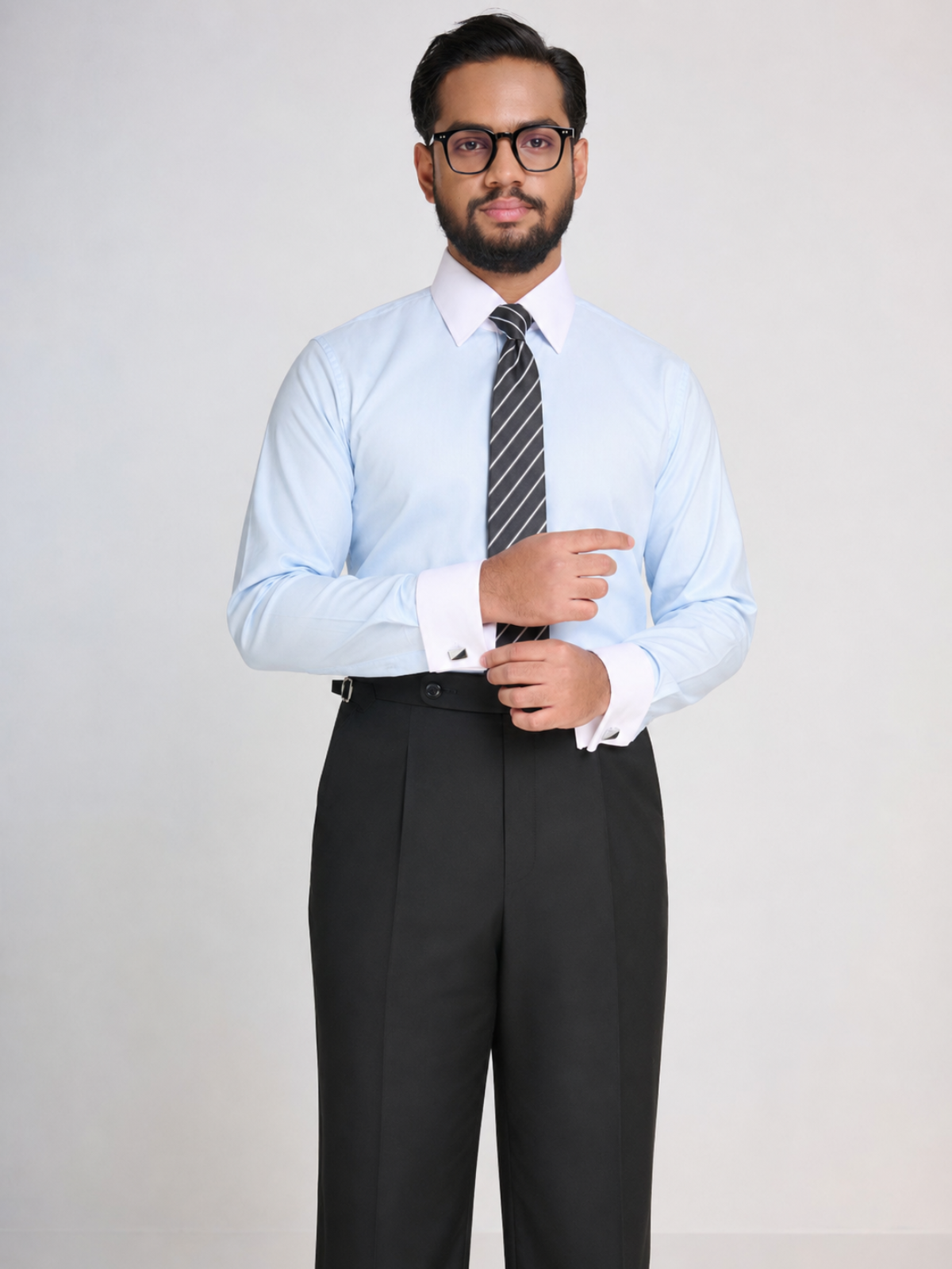 Light Blue Winchester Shirt – French Cuff