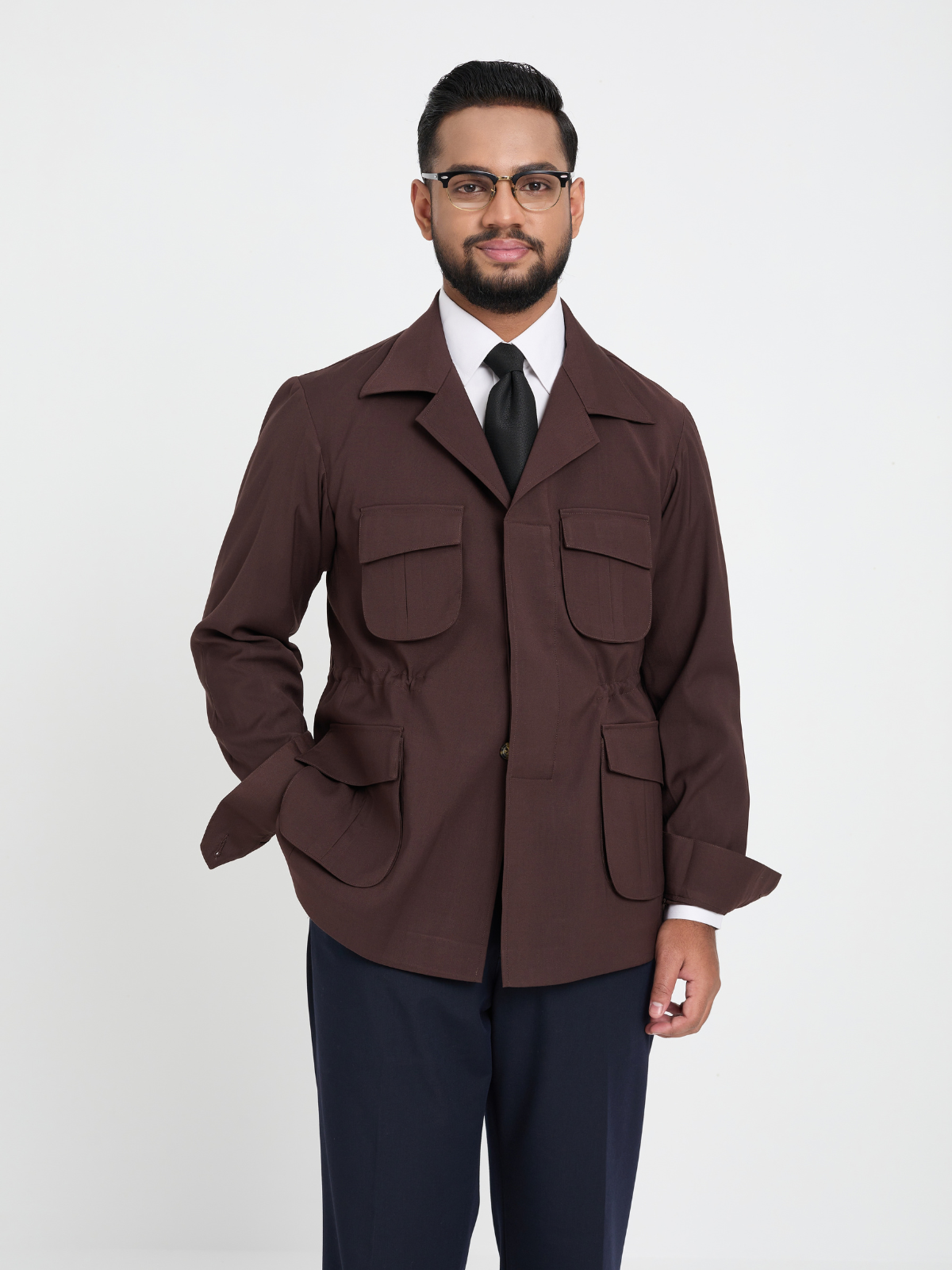 Dark Chocolate BrownJungle Jacket