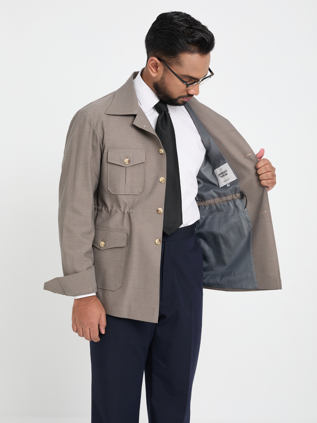 Taupe Jungle Jacket