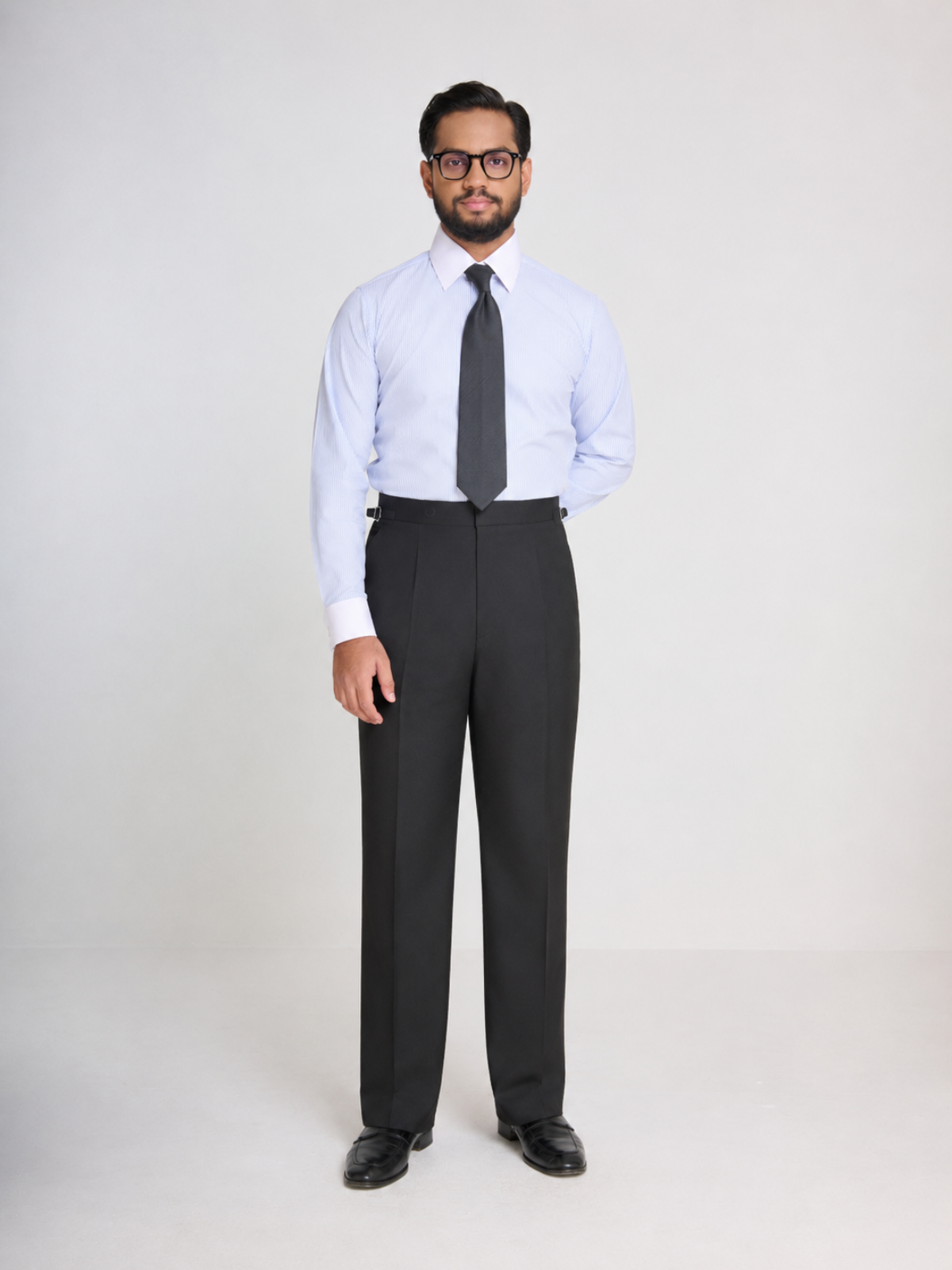 Skyline Bengal Stripe Winchester Shirt-French Cuff