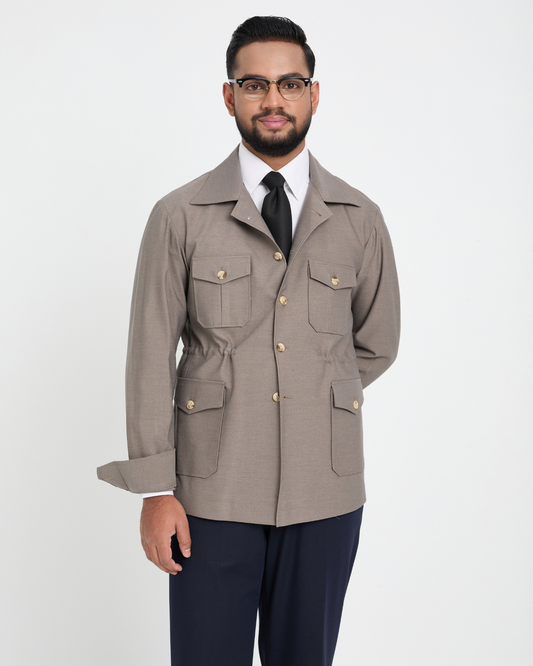 Taupe Jungle Jacket