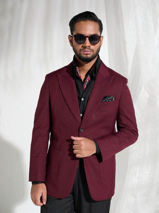 Maroon Blazer