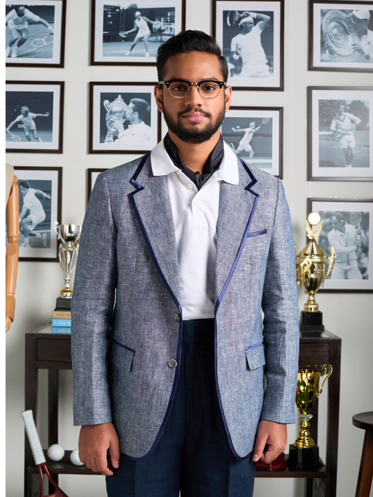 Grey Rowing Blazer