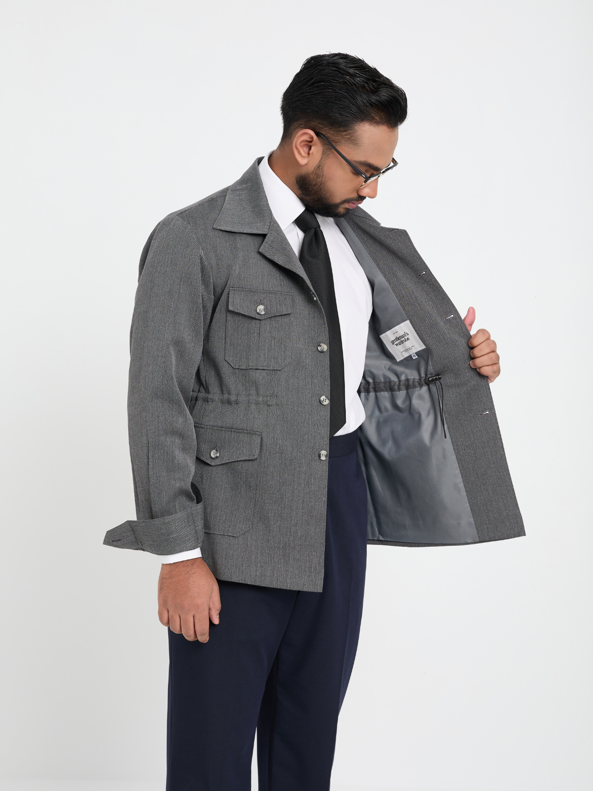 Grey Jungle Jacket