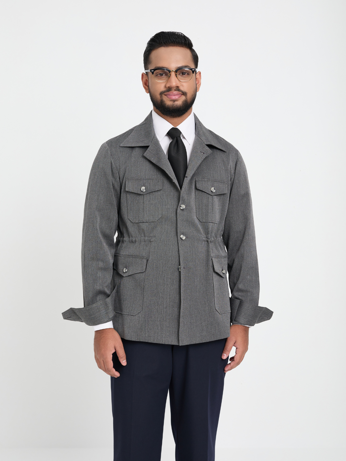 Grey Jungle Jacket