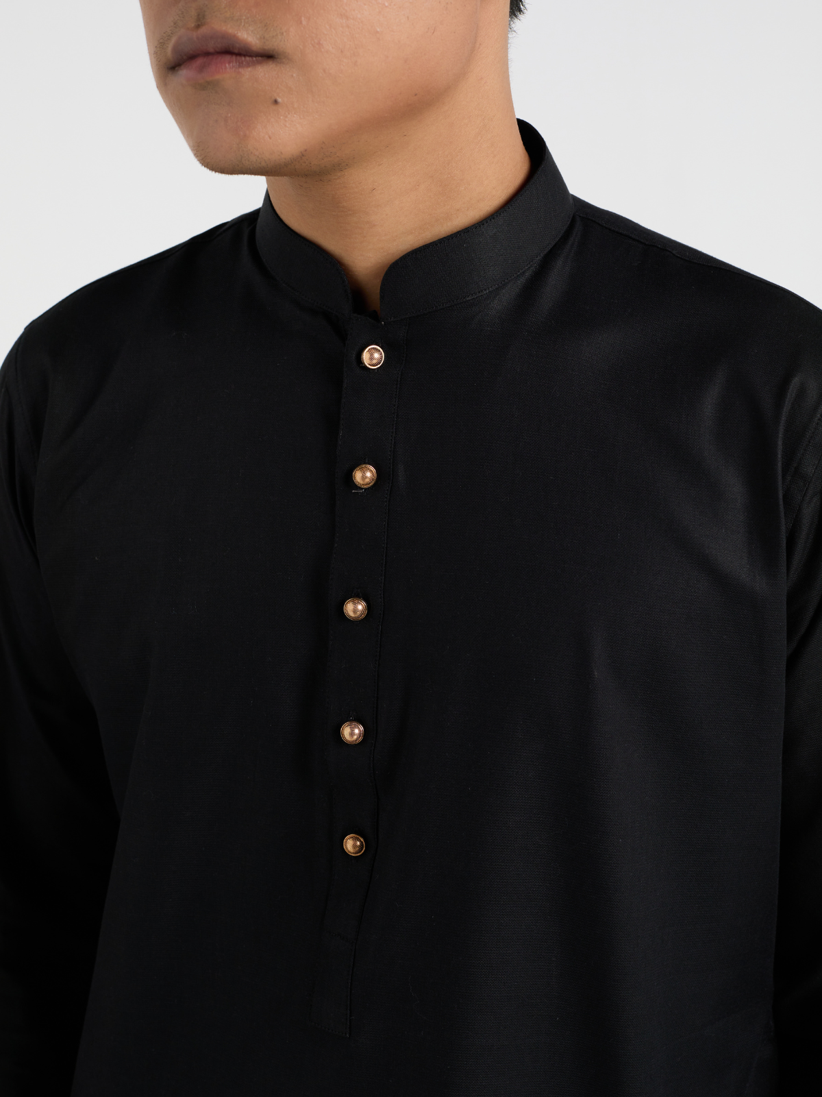 Black Single Kurta