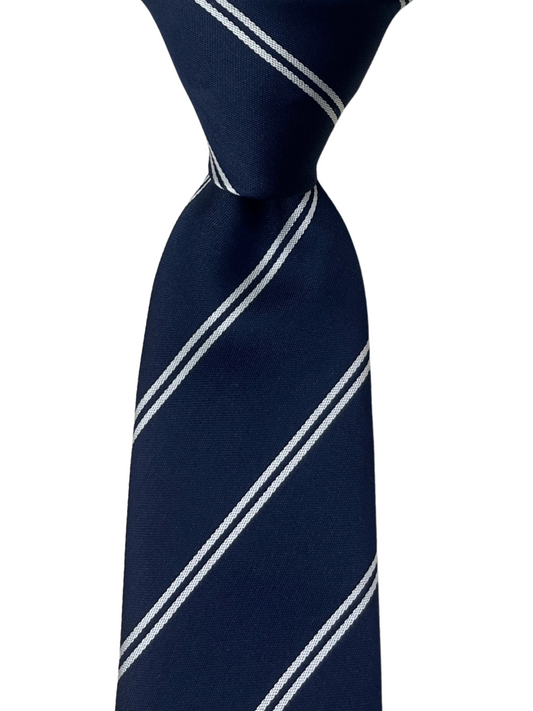 Navy Repp Tie