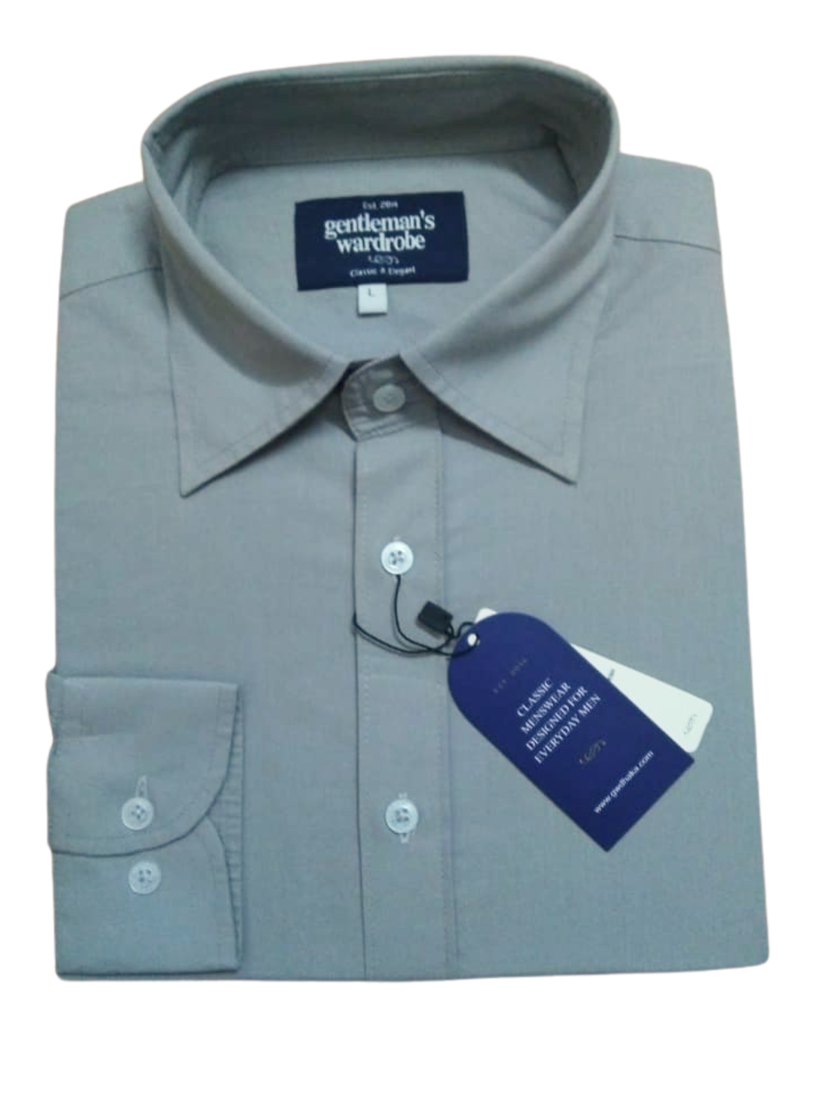 Grey Formal Shirt