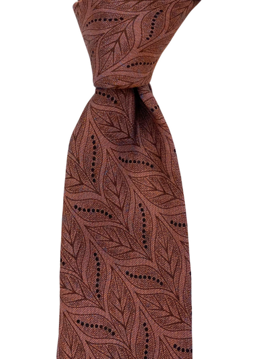 Pink Patterned Tie