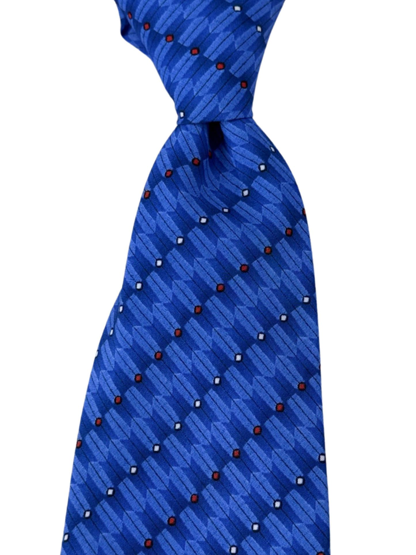Royal Blue Polka Tie