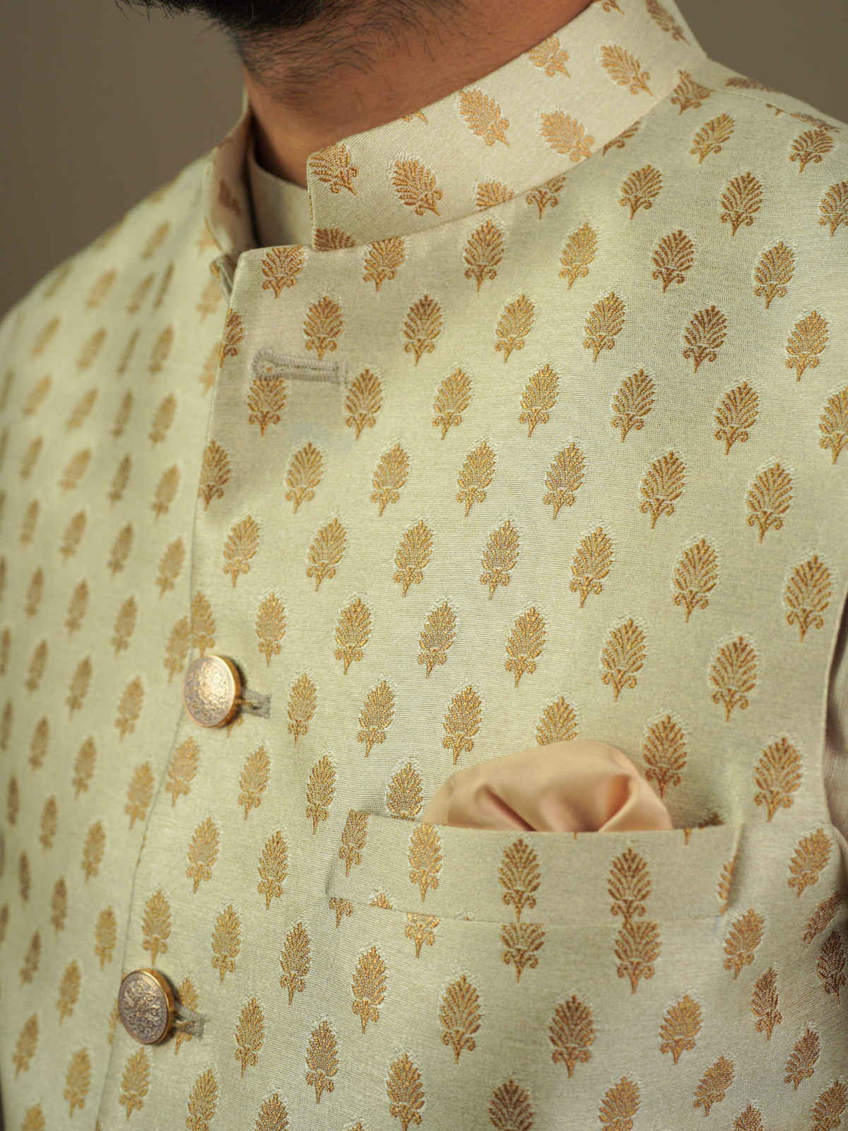 Ivory Printed Coaty