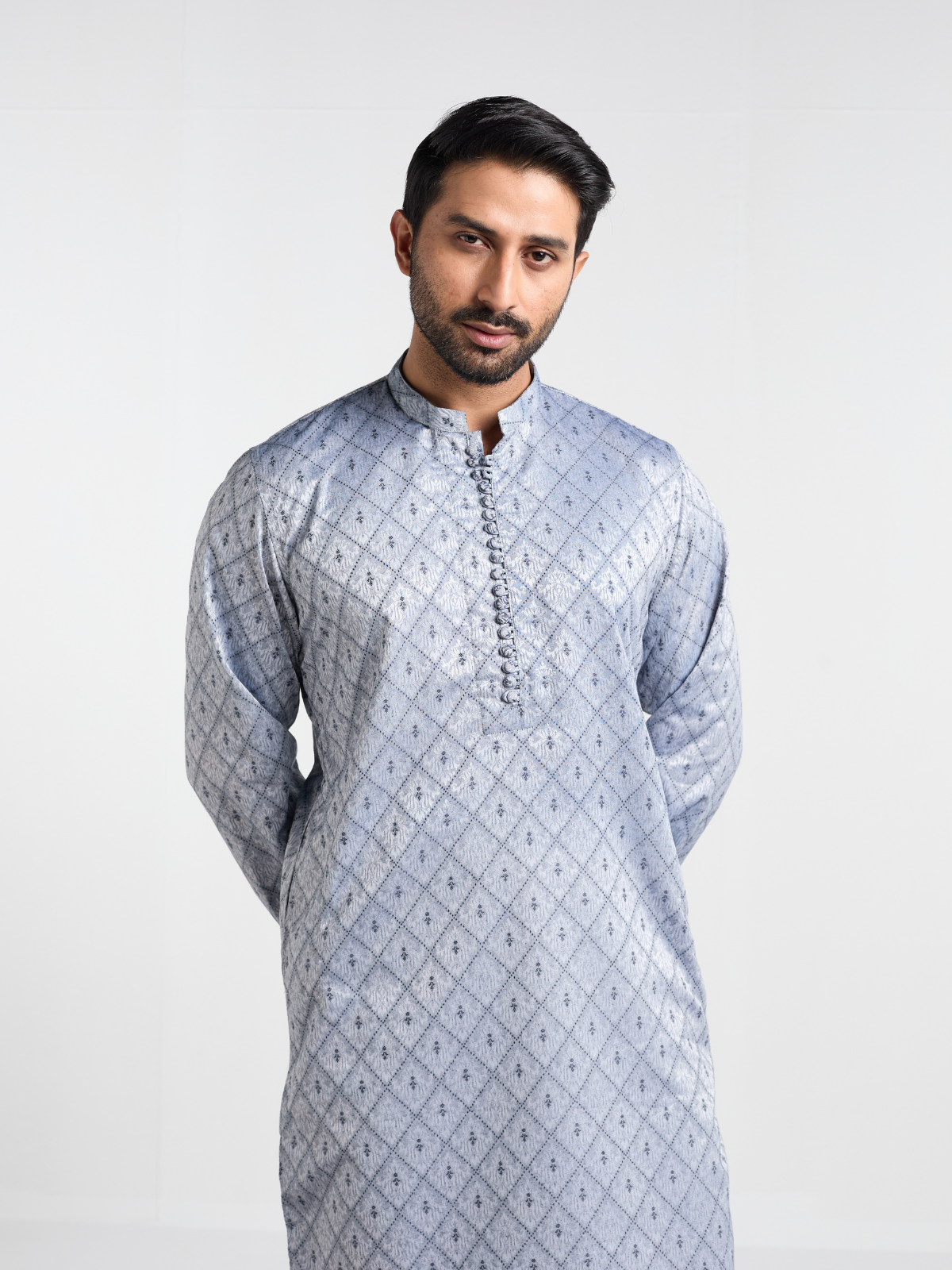 Navy Potli Kurta