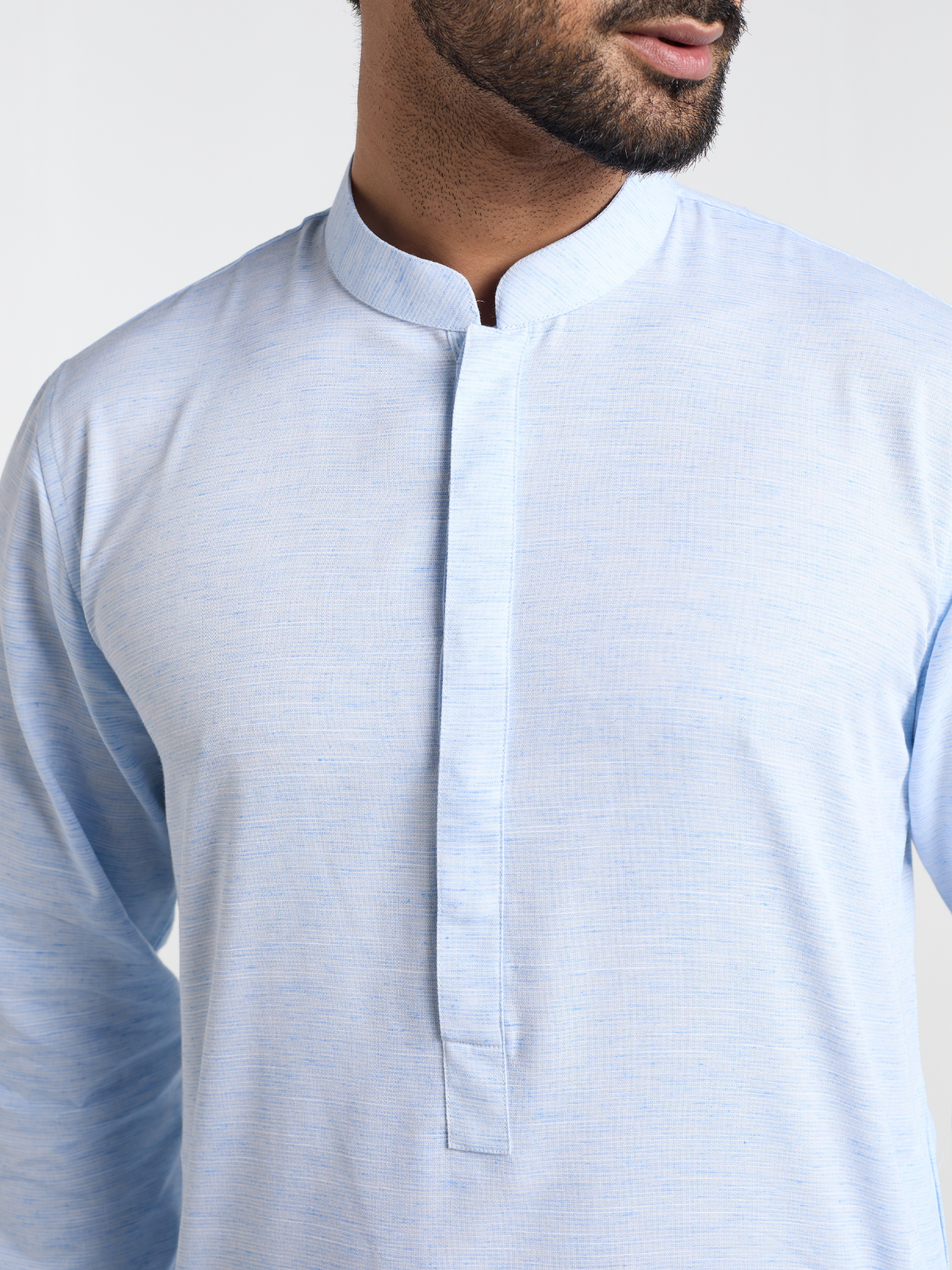 Sky Patterned Basic Kurta