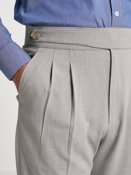 Sand Grey Formal Trouser