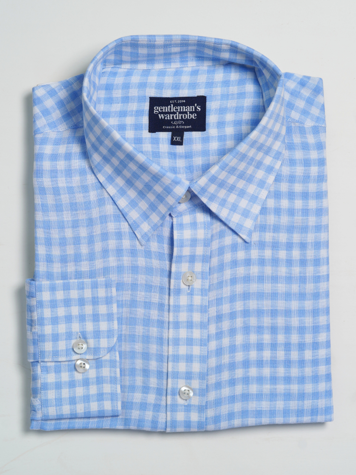 Blue Check Shirt