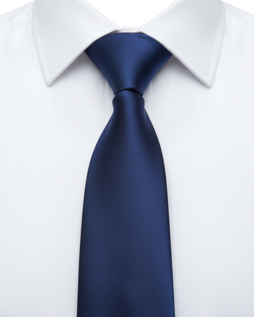 Royal Blue Satin Tie