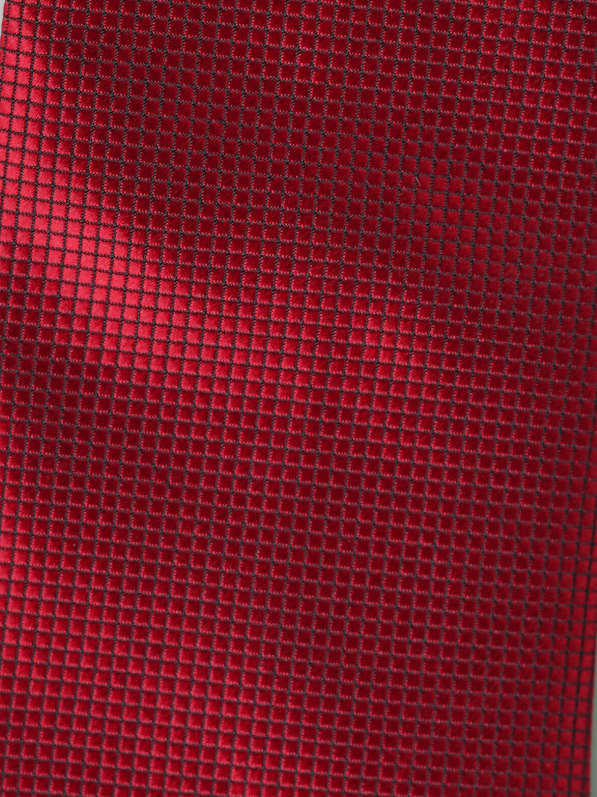 Red Silk Tie