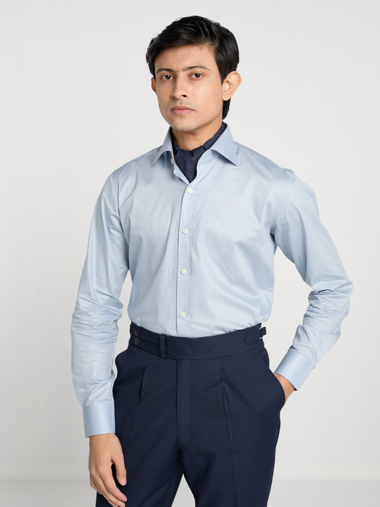 Petrol Blue Formal Shirt
