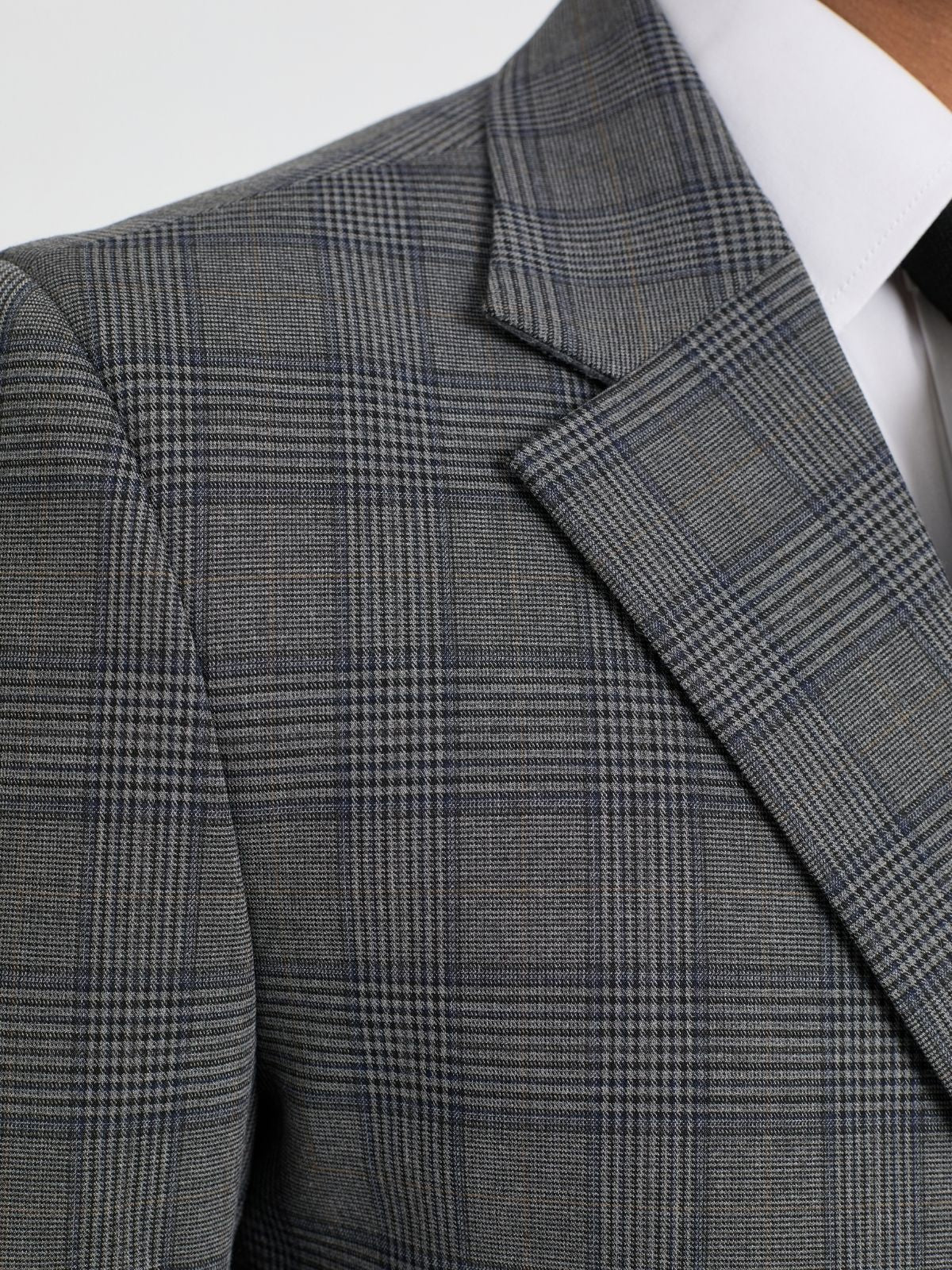 Charcoal Glen Check Blazer