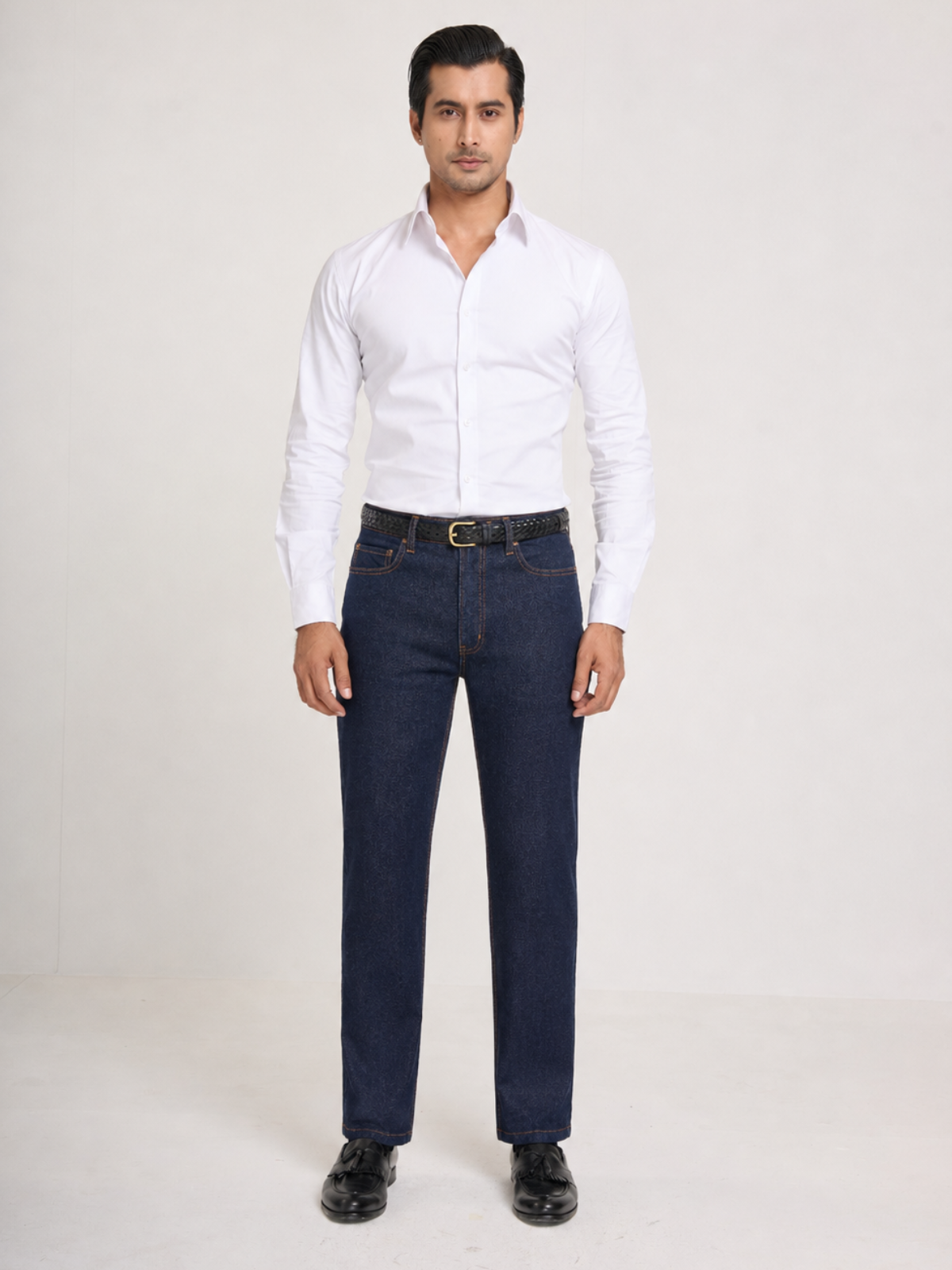 Dark Indigo Straight Fit Jeans