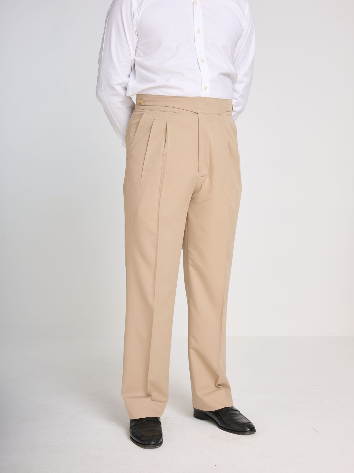 Beige Gurkha Trouser