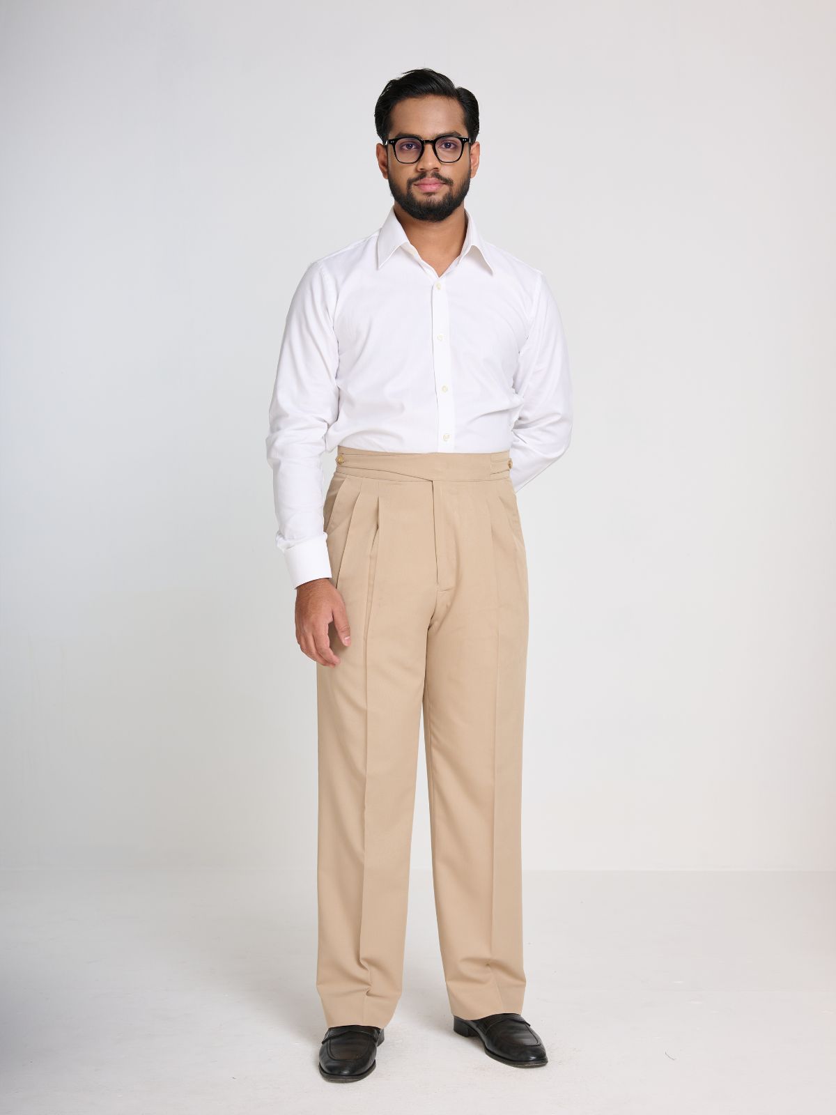 Beige Gurkha Trouser