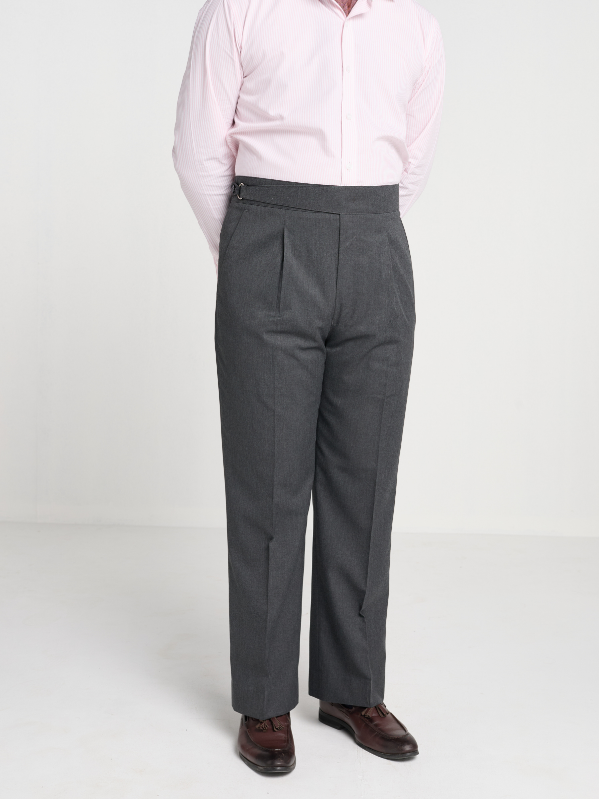 Charcoal Grey Formal Trouser