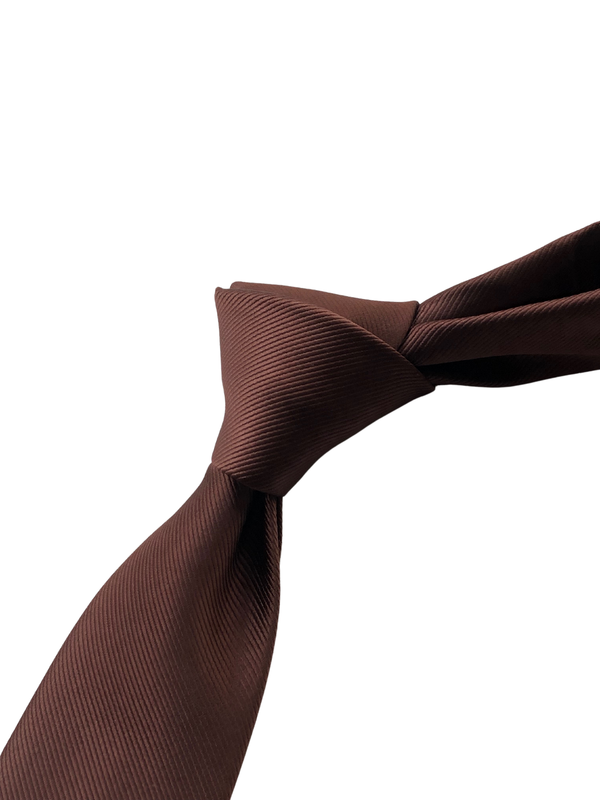 Brown Subtle Stripe Tie