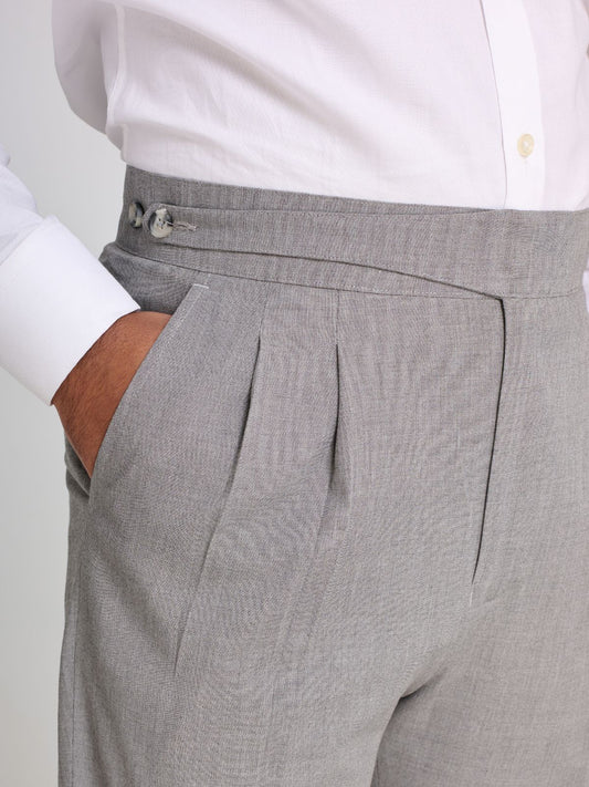 Light Grey Gurkha Trouser