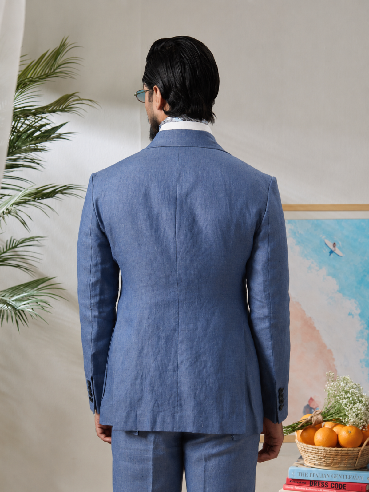 Chambray Blazer