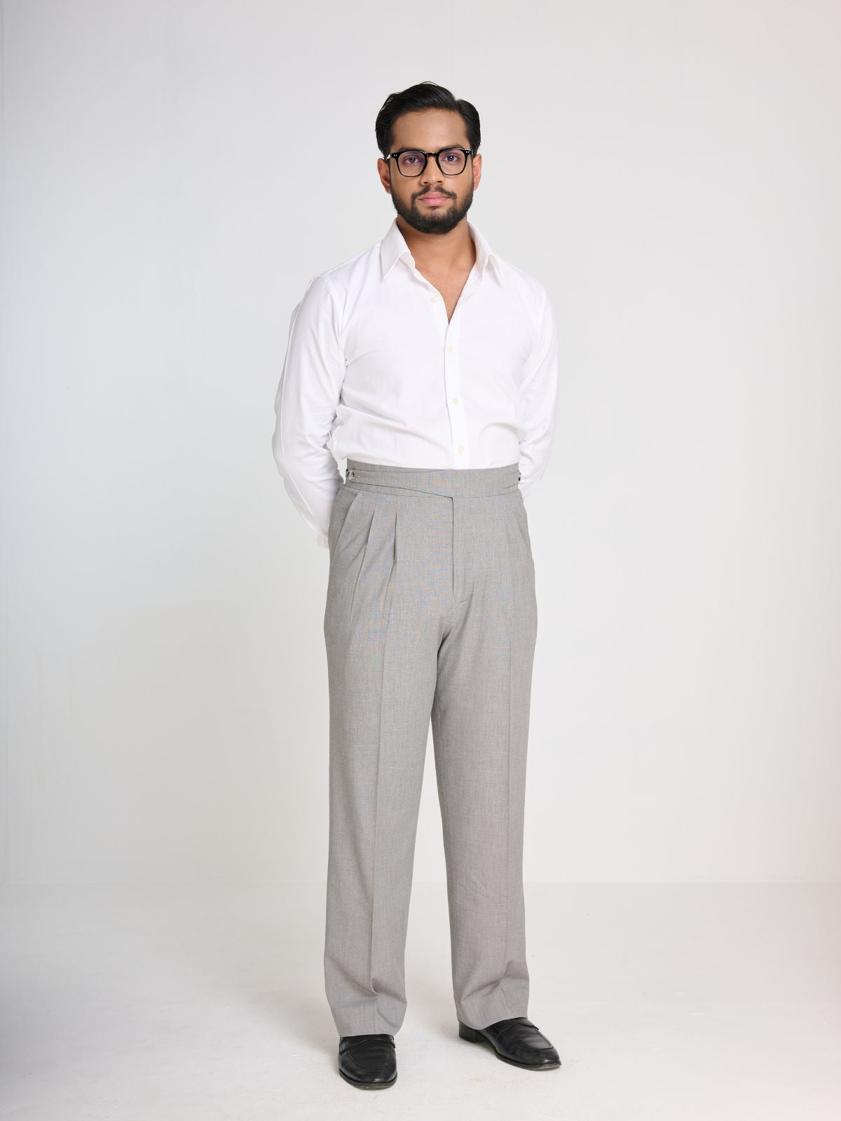 Light Grey Gurkha Trouser