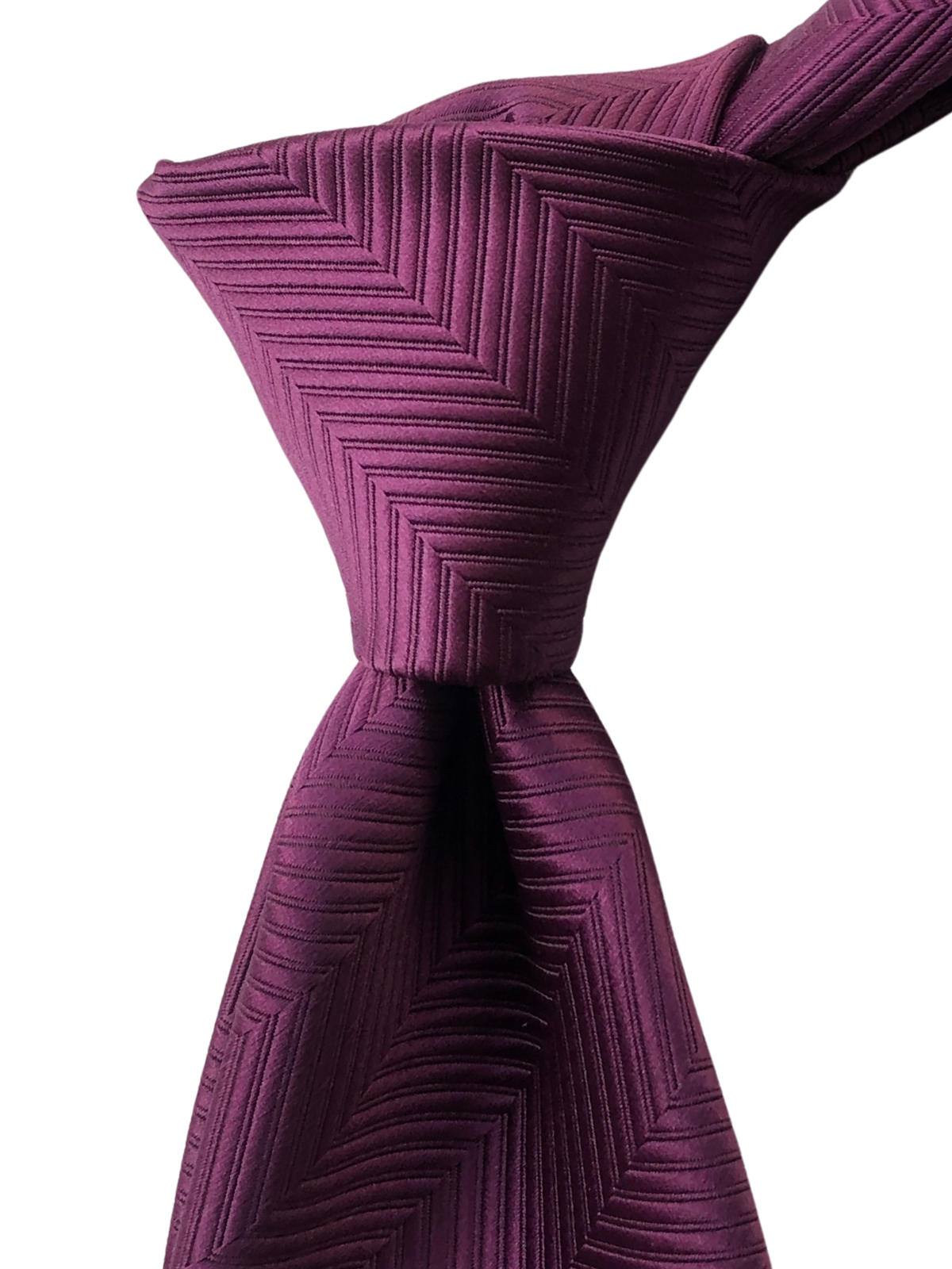 Magenta Subtle Stripe Tie