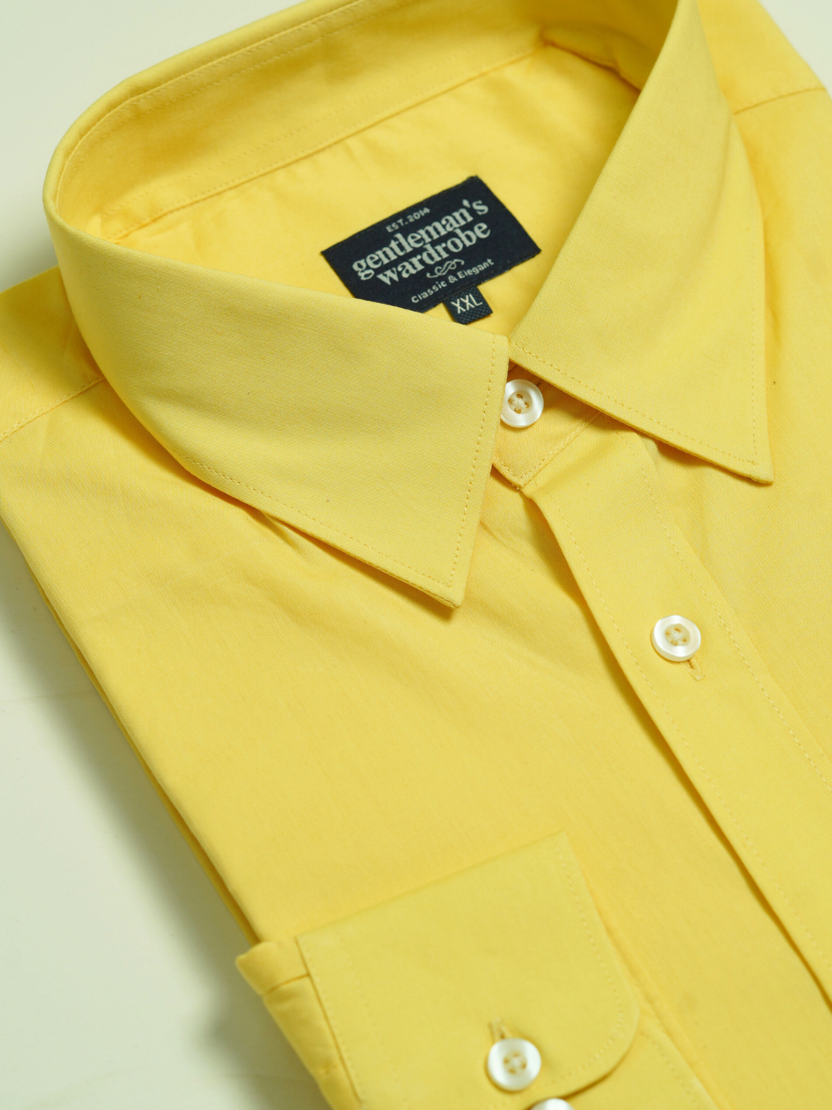 Yellow Formal Shirt